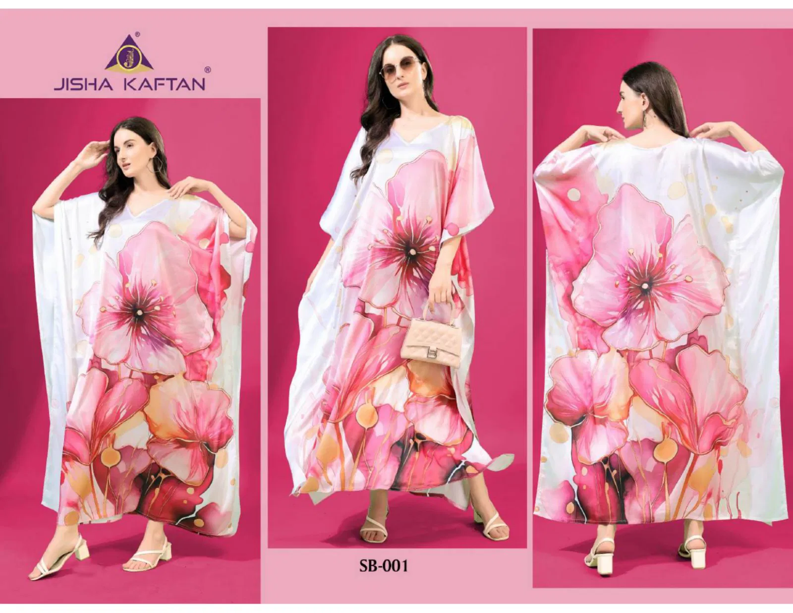 Jisha Satin Breeze Vol 1 Poly Japan Satin Kaftan Wholesale Shop In Surat